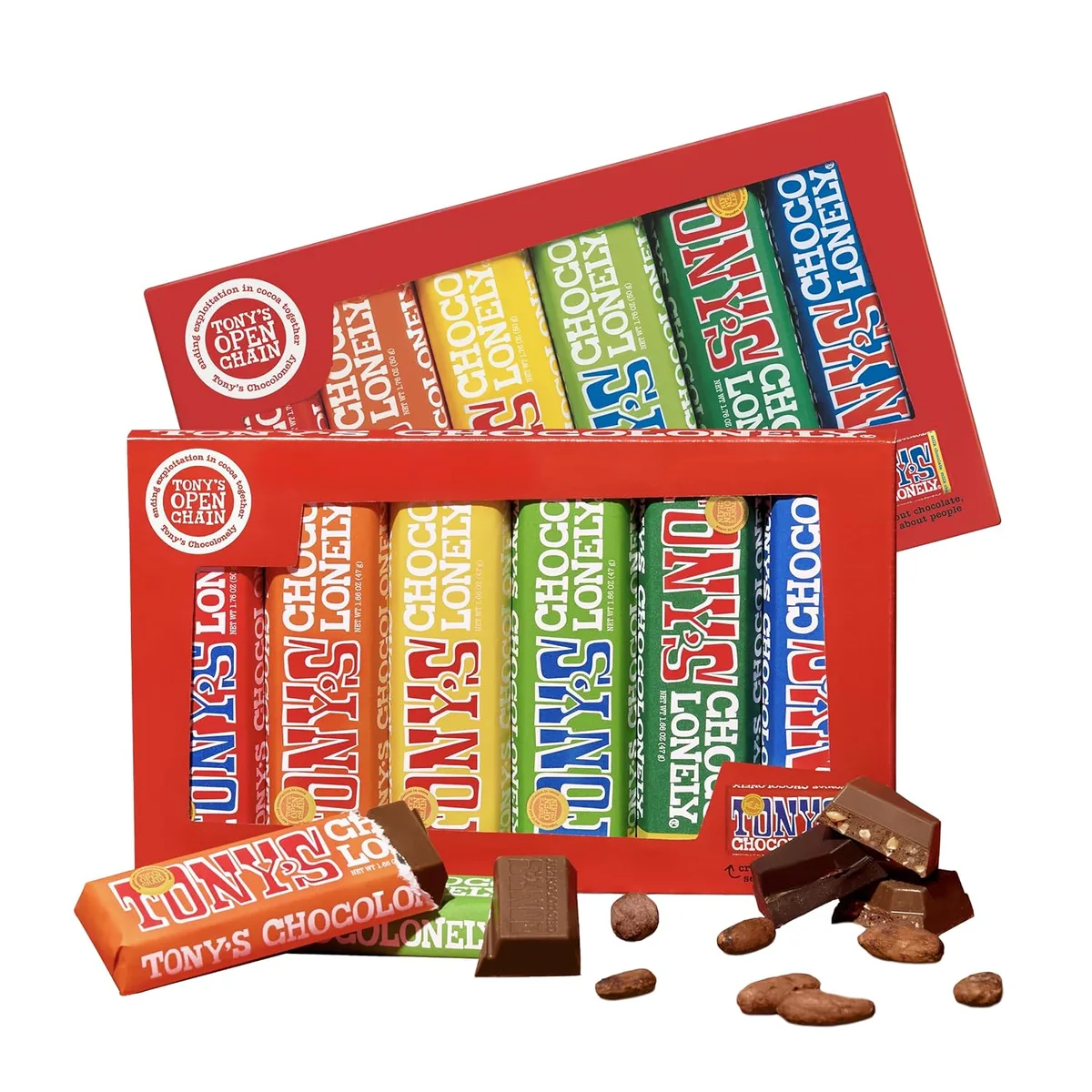 Tony’s Chocolonely 12 Barras, 289g